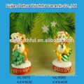 Affe Serie Weihnachten Haus Dekoration in Baum Figur